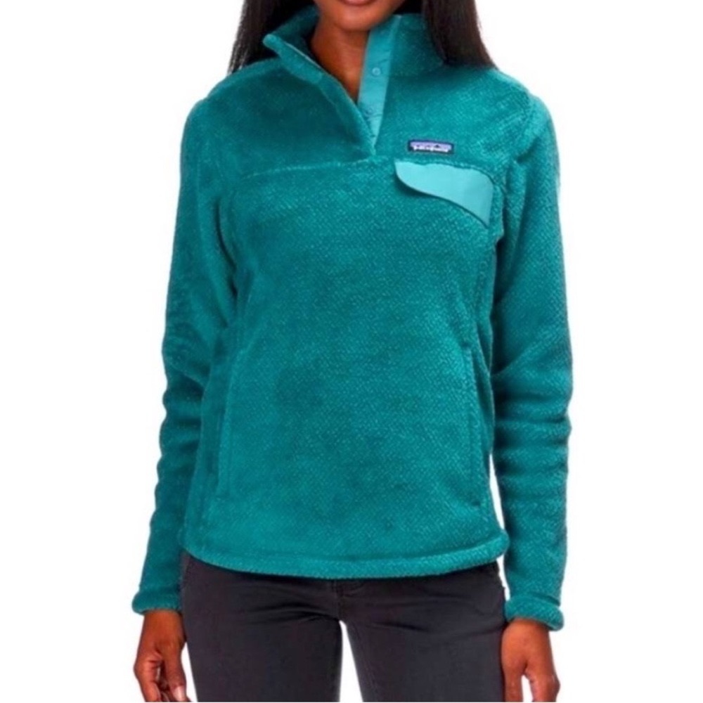 Patagonia Women’s Re-Tool Snap-T Fleece Pullover - Teal